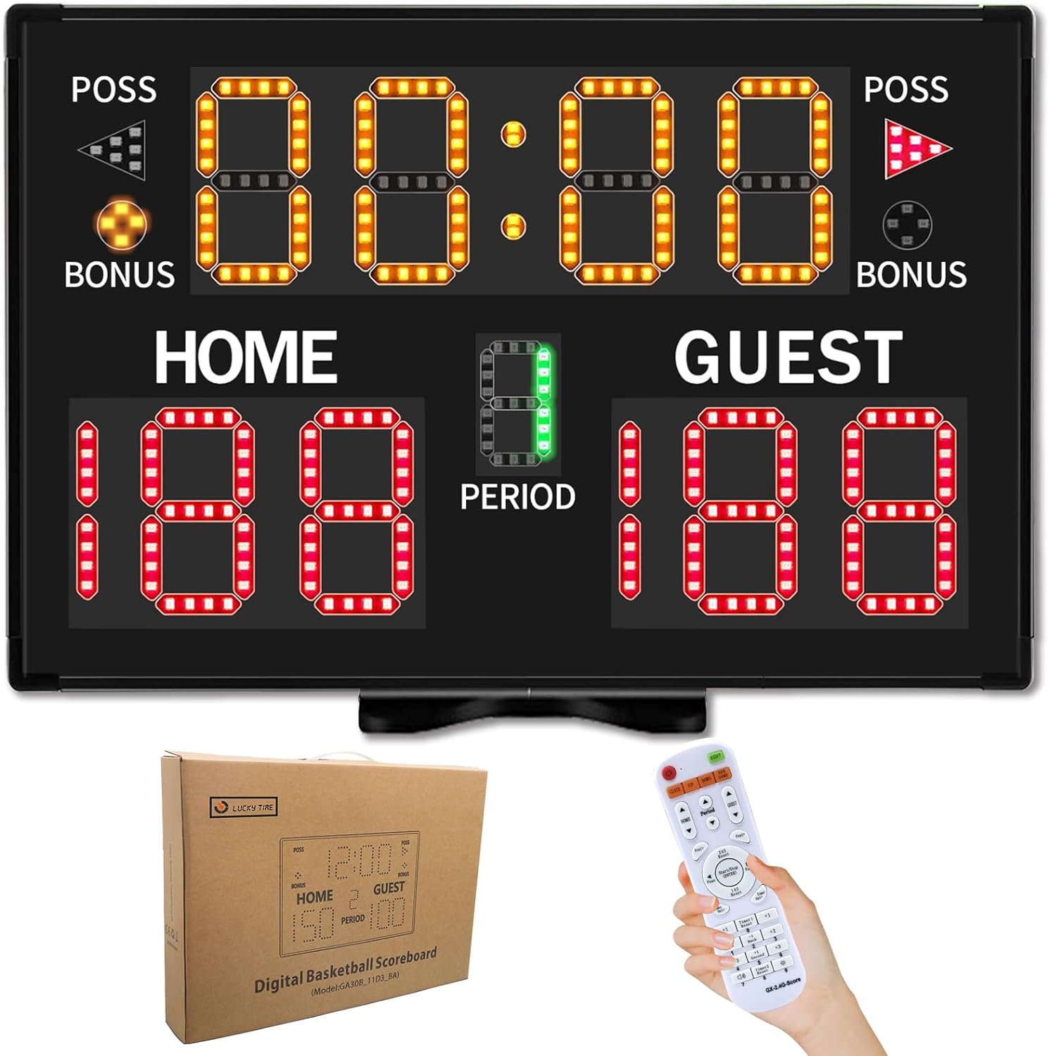 LUCKY TIME Digital Scoreboard with Buzzer