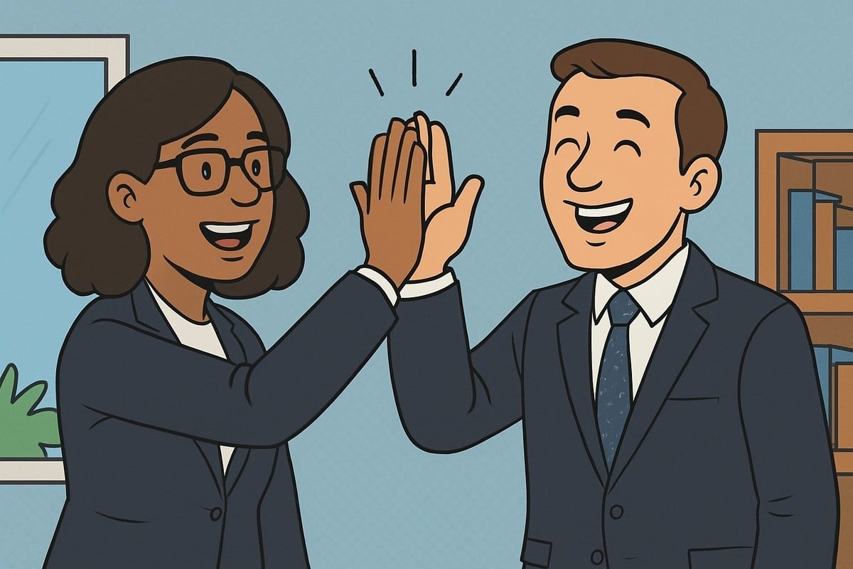 Employee Reward High Five