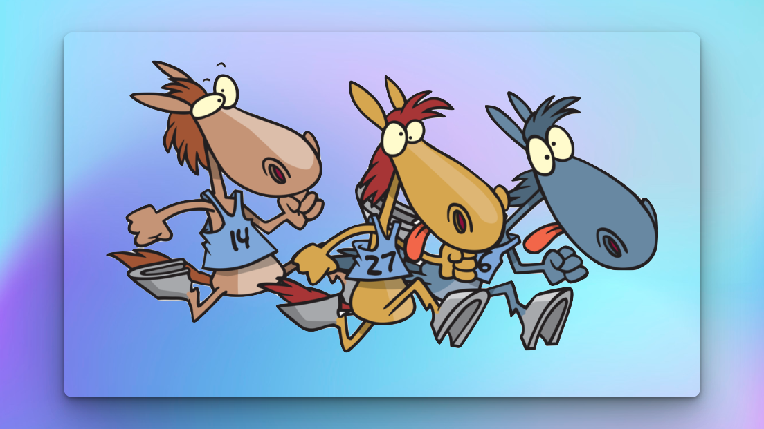 Horsey Race, a multiplayer maths game