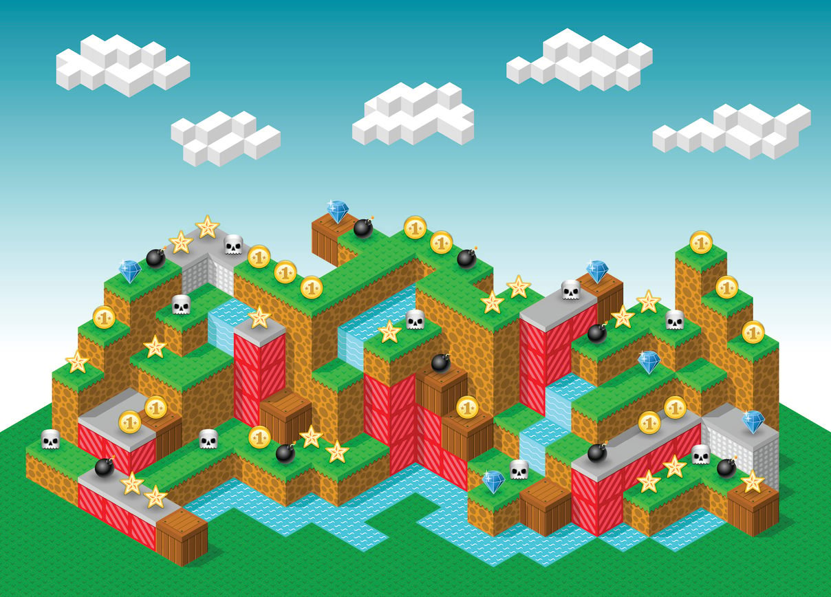 Isometric game