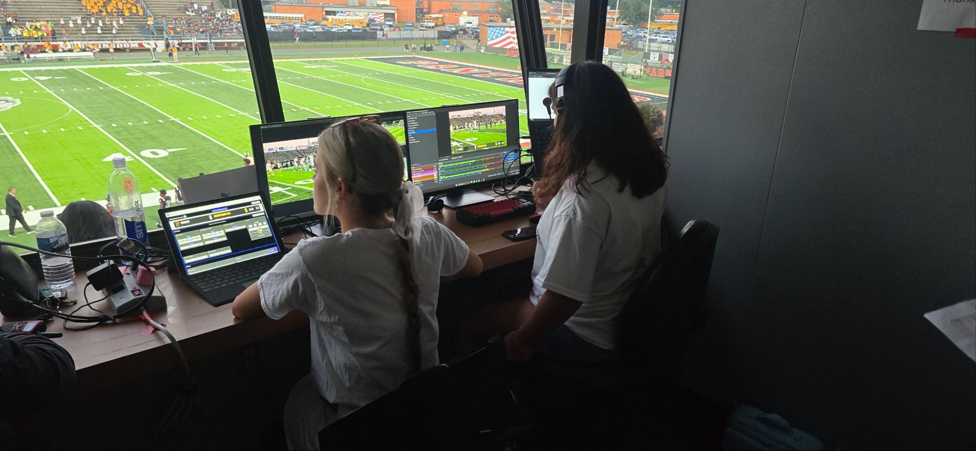 Student broadcast team