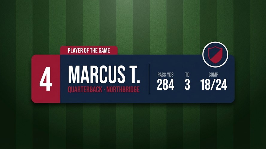 Player Card &mdash; concept design, not built yet