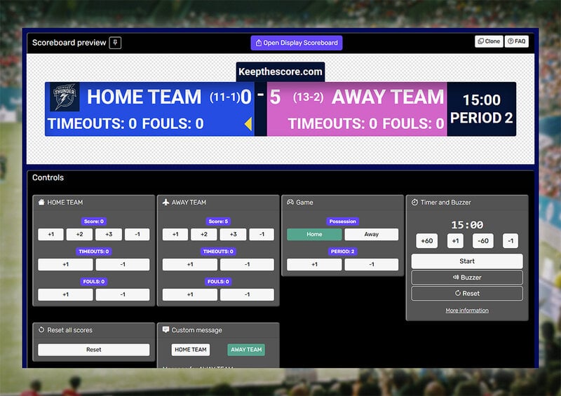 Feature screenshot: Stream overlay customization panel with transparency and color options