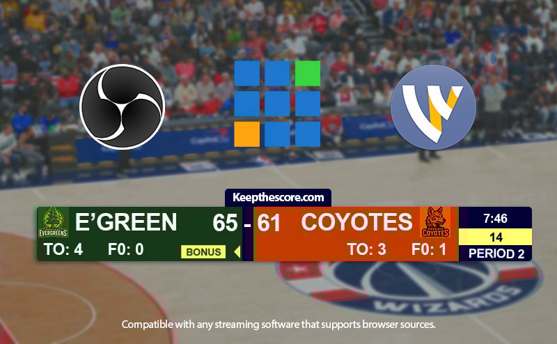 Feature screenshot: Multiple streaming software logos showing compatibility