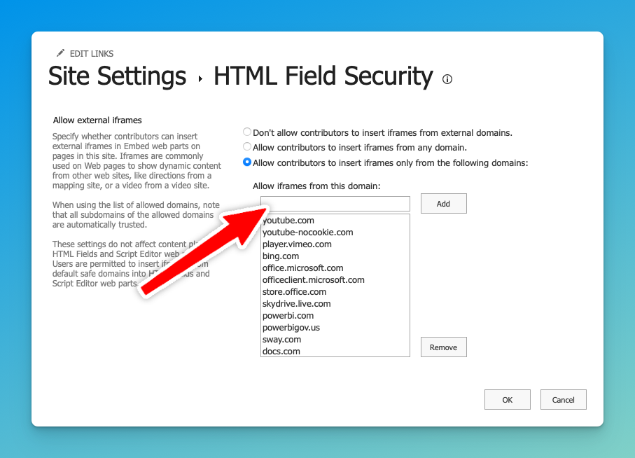 Getting to HTML Field Security in Sharepoint